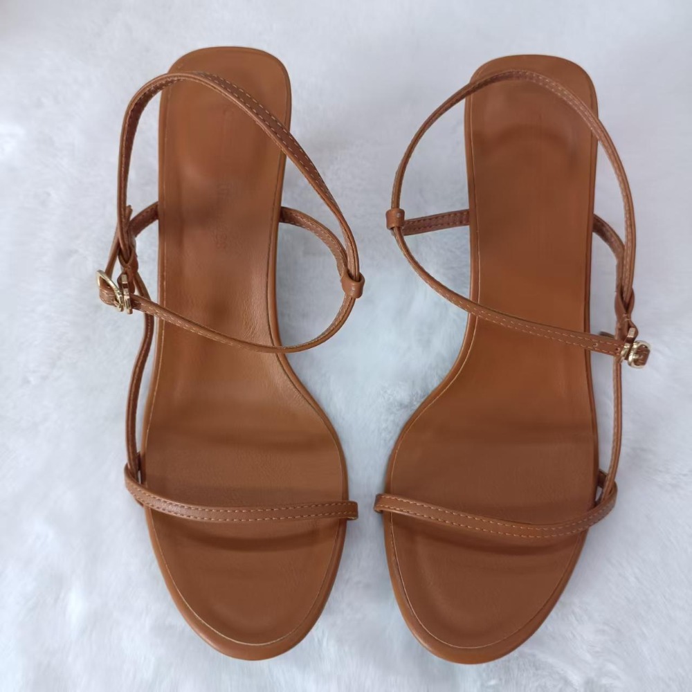 女性用サマーサンダル シングルバックルストラップ付き 新品  - Women'S Shoes Quality のレビューと価格