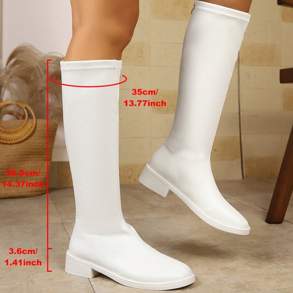 女性用ニーハイブーツ、ファッション性の高いデザイン、上品な雰 - Knee High Boots Women のレビューと価格